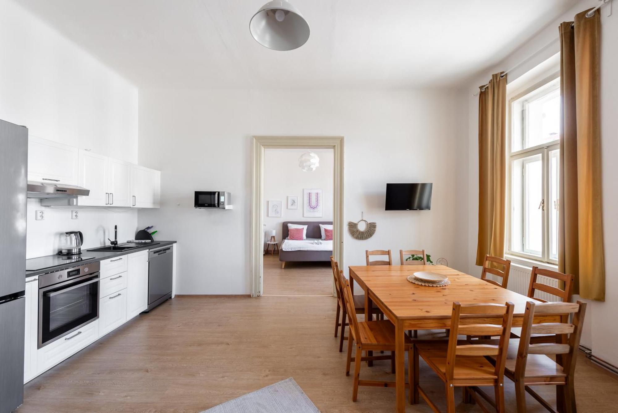 Residence Tesnov Apartment Praga Zewnętrze zdjęcie