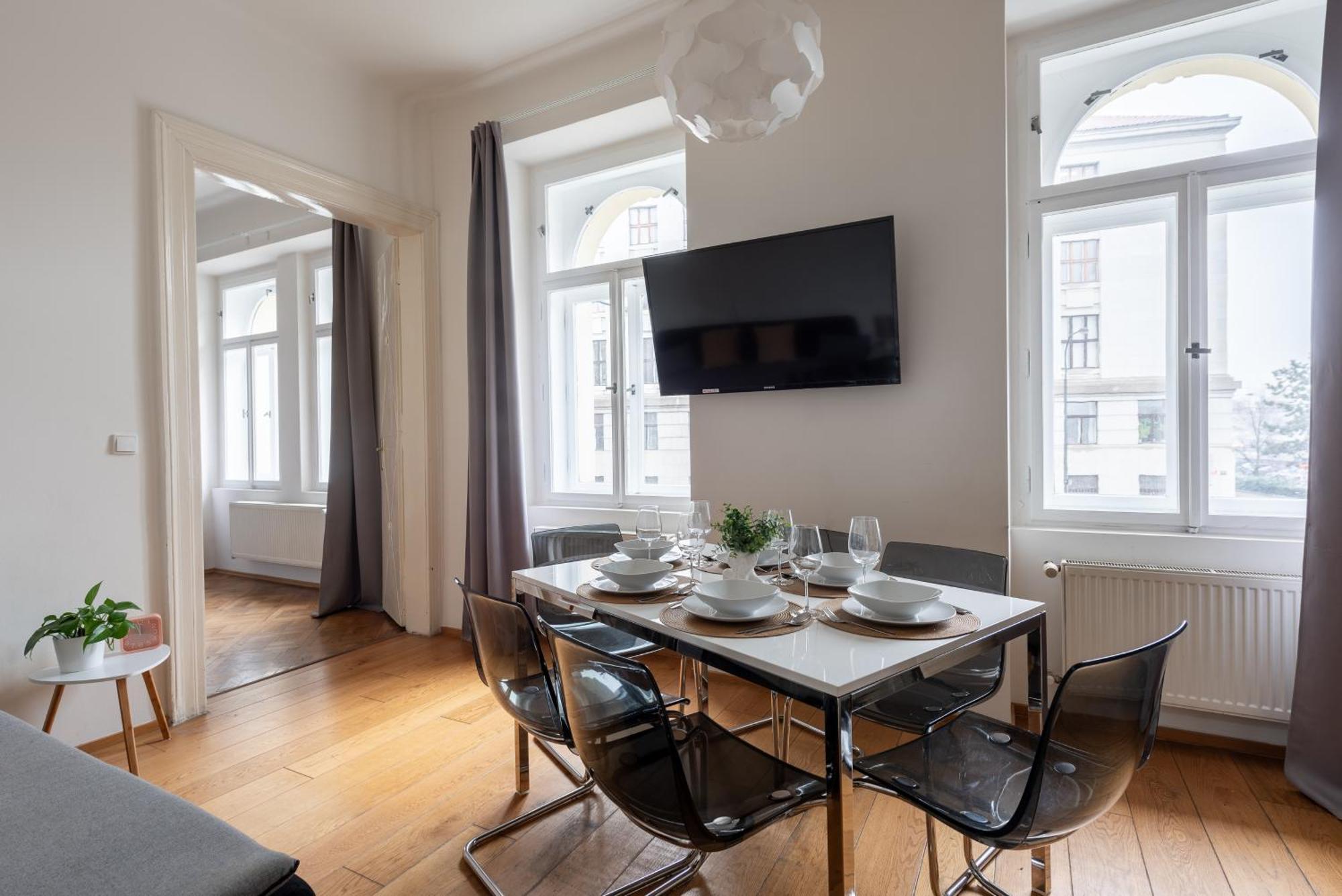 Residence Tesnov Apartment Praga Zewnętrze zdjęcie