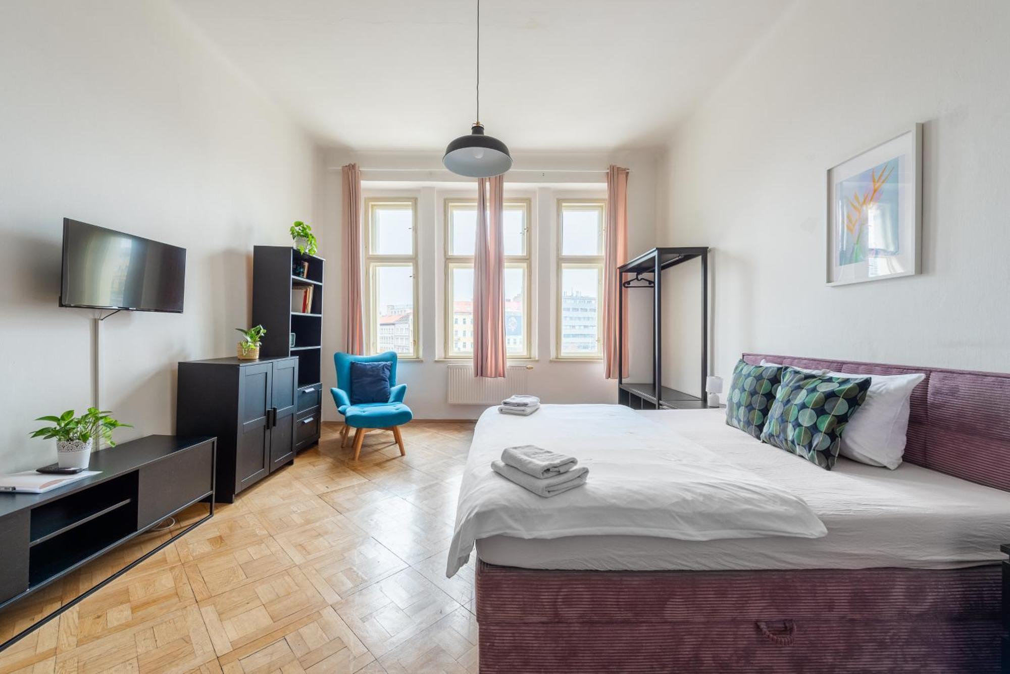 Residence Tesnov Apartment Praga Zewnętrze zdjęcie
