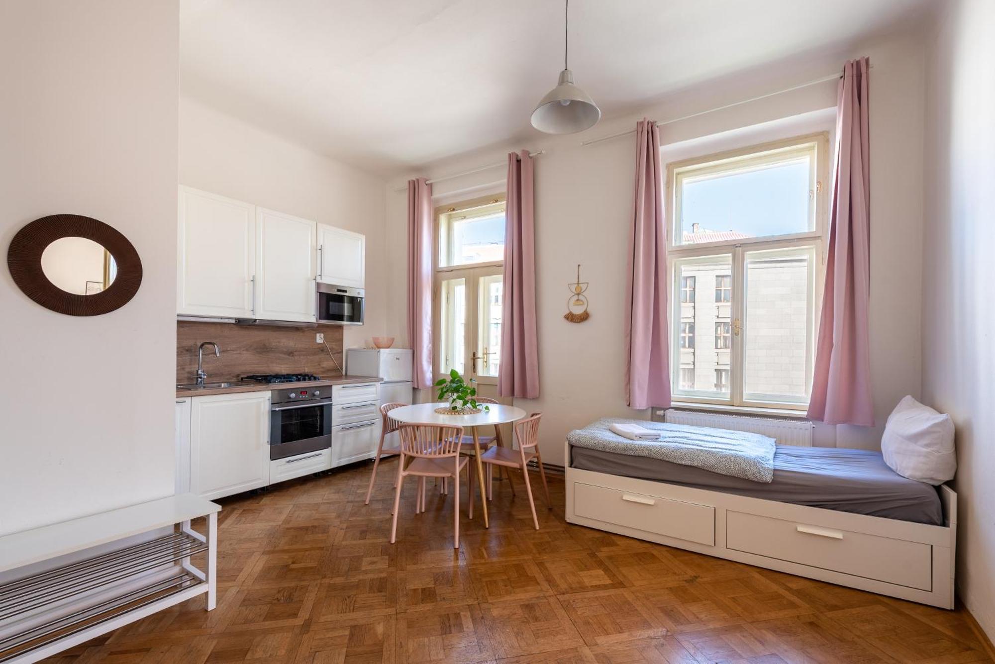 Residence Tesnov Apartment Praga Zewnętrze zdjęcie