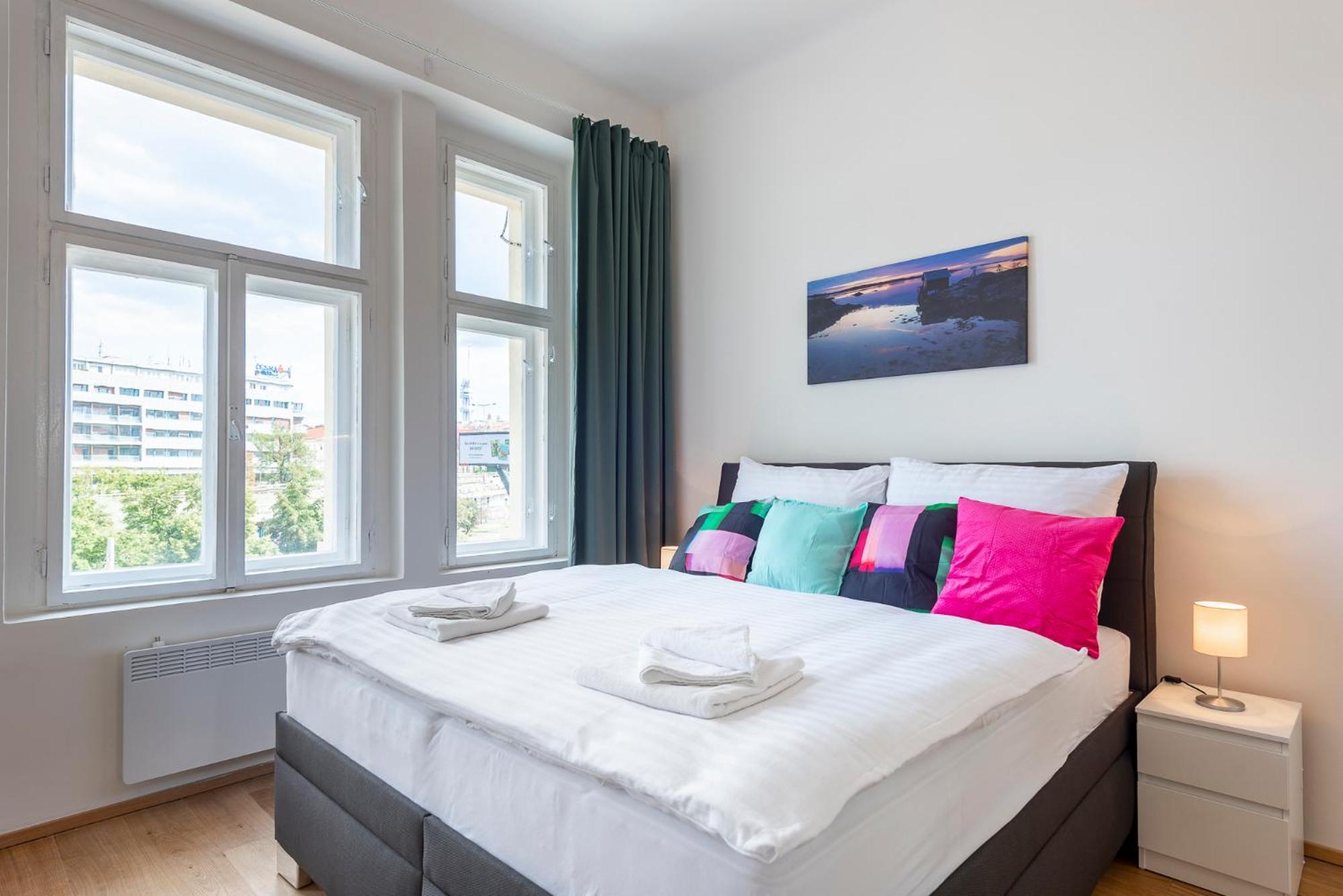 Residence Tesnov Apartment Praga Zewnętrze zdjęcie